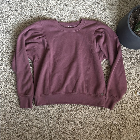 Andrew Marc Sport Cozy Pullover Sweatshirt – Rose Mauve, Soft Knit (M) - Picture 4 of 6